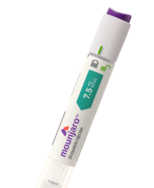 Mounjaro (tirzepatide) available at Houston medical weight loss clinic