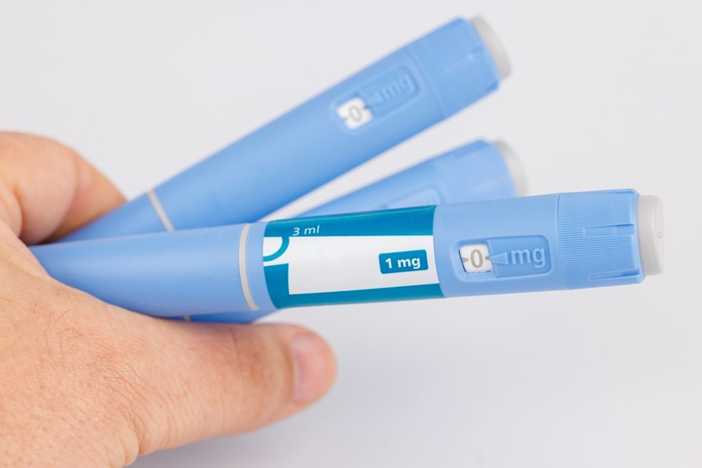 Weight loss clinic Houston—Ozempic® pens shown as part of semaglutide-based treatment for weight and diabetes care